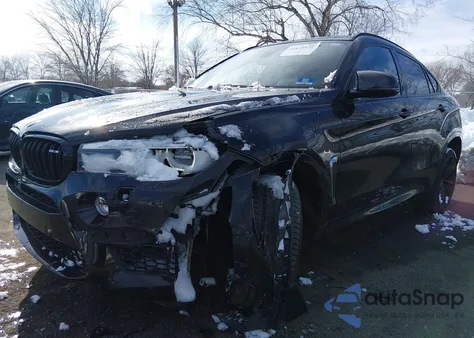 2016 BMW X6 M из США, поврежденный, VIN 5YMKW8C56G0R43685